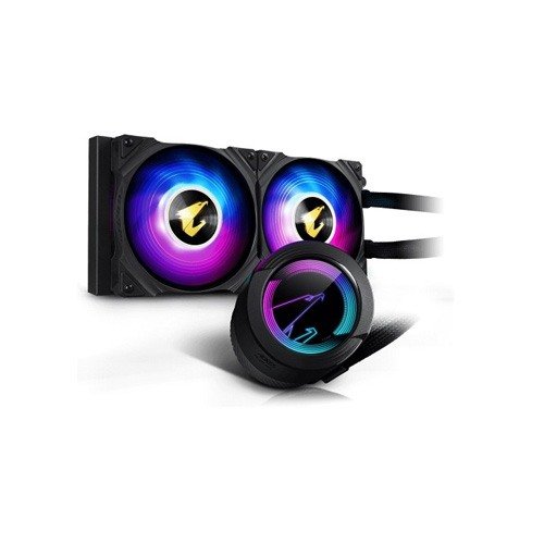 AORUS Waterforce 240 With ARGB Lighting Display AIO Liquid CPU Cooler