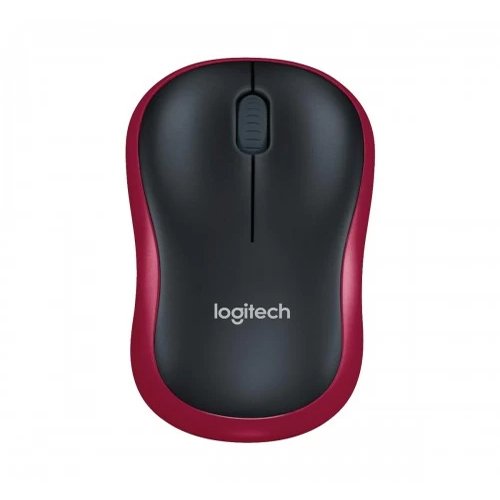 Logitech M185 Wireless Red Mouse
