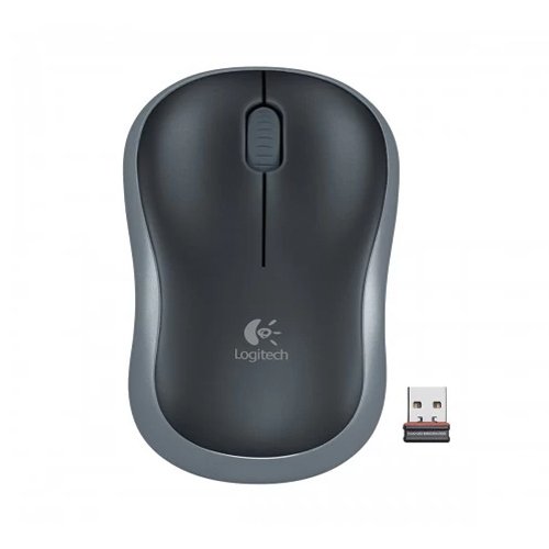 Logitech M185 Wireless Swift Gray Mouse