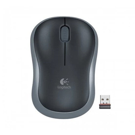 Logitech M185 Wireless Swift Gray Mouse
