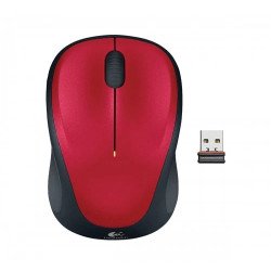 Logitech M235 Red Wireless Mouse
