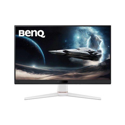BenQ EX271 Mobiuz 27 Inch FHD Display Dual HDMI, DP, USB-A, USB-C White AI Powered PixSoul Gaming Monitor