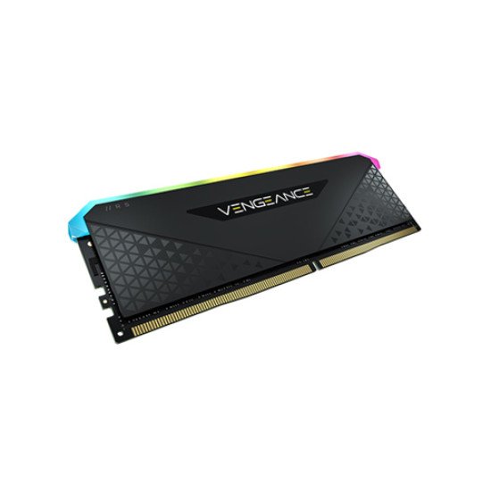 Corsair VENGEANCE RGB RS 16GB DDR4 DRAM 3200MHz Black Desktop RAM