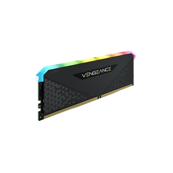 Corsair VENGEANCE RGB RS 16GB DDR4 DRAM 3200MHz Black Desktop RAM