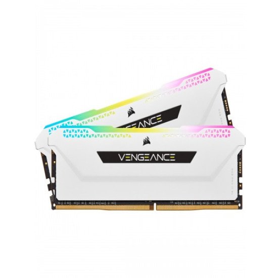Corsair VENGEANCE RGB PRO SL 16GB DDR4 3200MHz C16 RAM Kit White