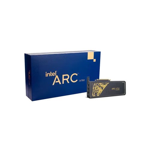Intel Arc A750 Limited Tiger Gold Edition 8GB GDDR6 Graphics Card
