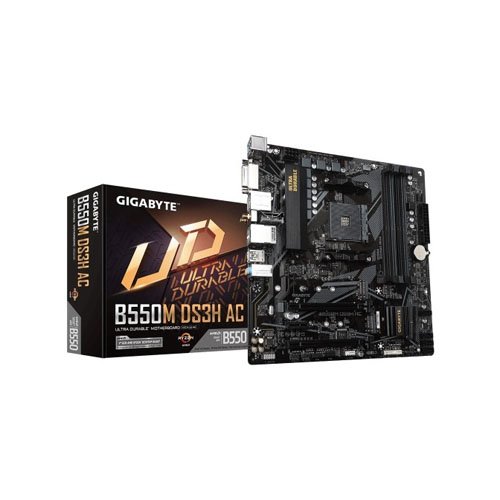 Gigabyte B550M DS3H AC Ultra Durable Micro ATX AMD Motherboard