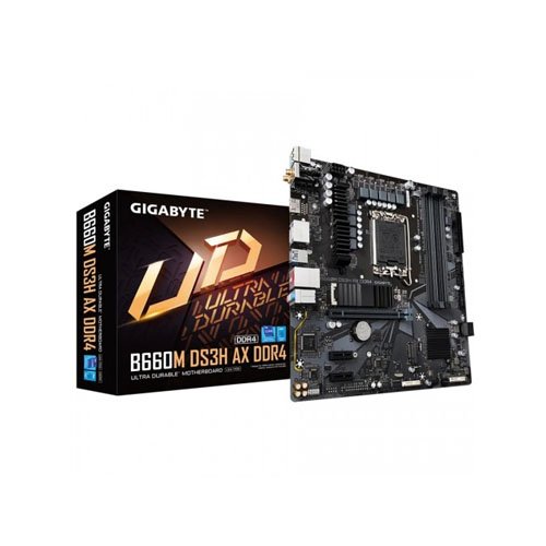 Gigabyte B660M DS3H AX DDR4 12th Gen Micro ATX Motherboard