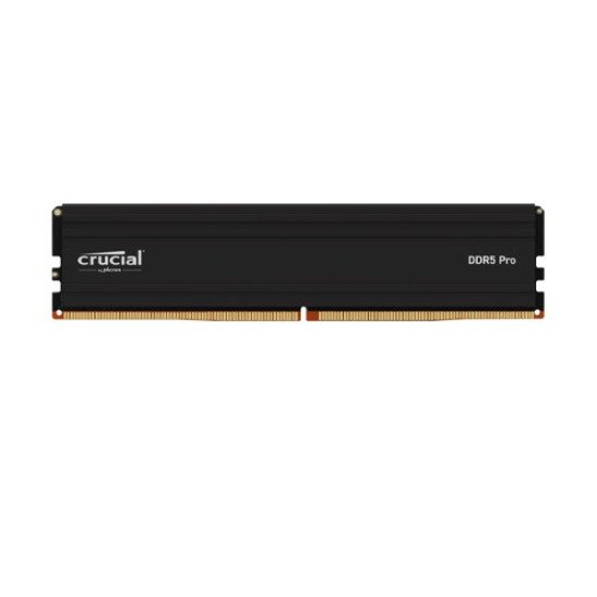 Crucial 32GB DDR5 Pro 5600MHz UDIMM Heatsink (Black) Desktop RAM #CP32G56C46U5