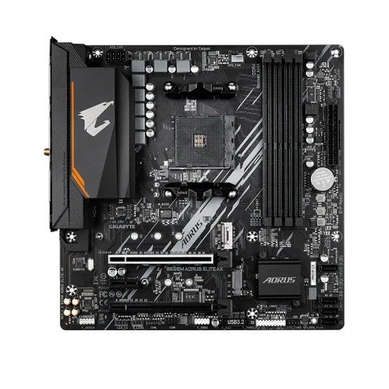 GIGABYTE B550M AORUS ELITE AX DDR4 mATX AM4 Motherboard