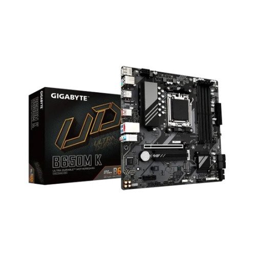 GIGABYTE B650M K AMD AM5 Micro-ATX Motherboard