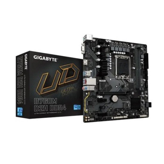 GIGABYTE B760M D2H DDR4 mATX Motherboard