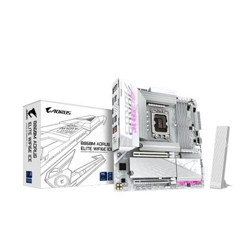 GIGABYTE B860M A ELITE WF6E ICE Motherboard