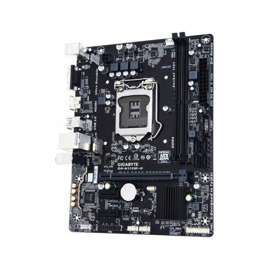 Gigabyte GA-H110M-H Micro ATX Motherboard