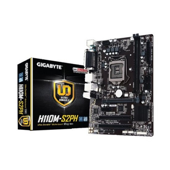 Gigabyte GA-H110M-S2PH DDR4 6th/7th Gen.LGA1151 Socket Motherboard