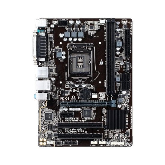 Gigabyte GA-H110M-S2PH DDR4 6th/7th Gen.LGA1151 Socket Motherboard