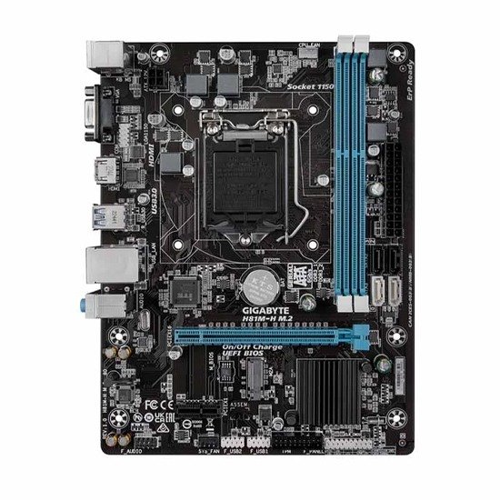 Gigabyte GA-H81M-H M.2 DDR3 Intel Motherboard