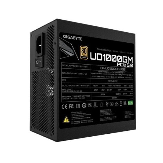 GIGABYTE UD1000GM PG5 1000W 80+ Gold Full Modular Power Supply