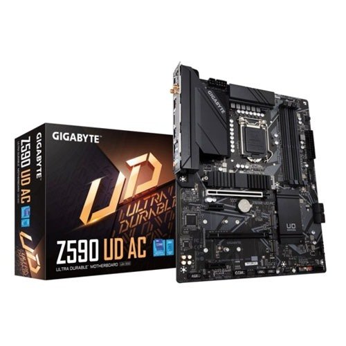 GIGABYTE Z590 UD AC Intel 10th and 11th Gen ATX Motherboard