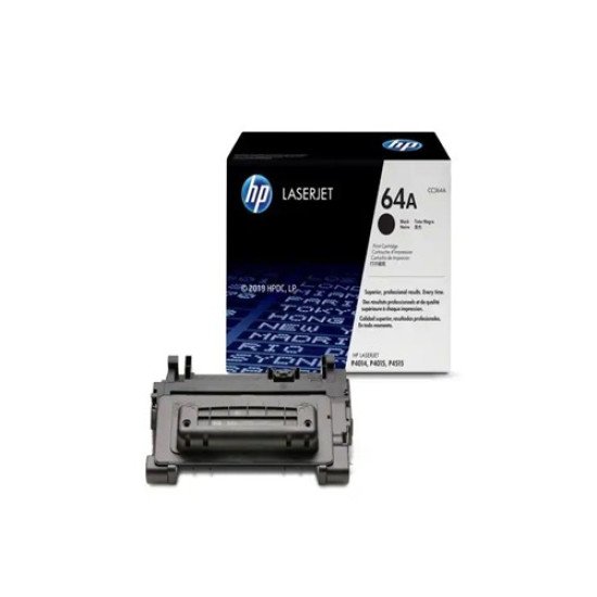 HP 64A Black Original LaserJet Toner Cartridge