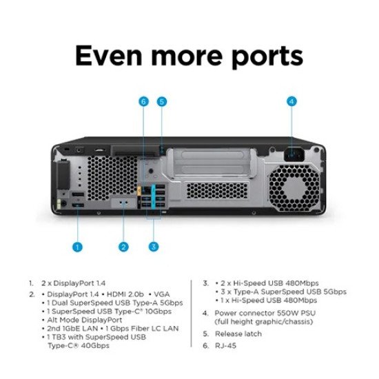 HP Z2 G9 SFF Core i7 13th Gen Workstation