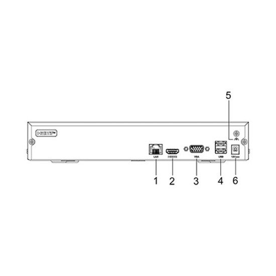 Hikvision DS-7108NI-Q1/M 8 Channel Network Video Recorder (NVR)