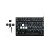  Corsair PBT Double-Shot Pro Keycap Mod Kit - Onyx Black