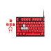  Corsair PBT Double-Shot Pro Keycap Mod Kit - ORIGIN Red
