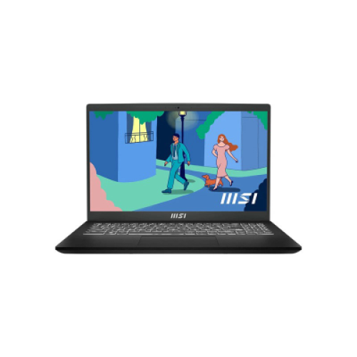 MSI Modern 15 B7M AMD Ryzen 7 7730U 8GB RAM 512GB SSD 15.6 Inch FHD IPS Display Classic Black Laptop