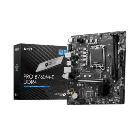 MSI PRO B760M-E DDR4 Motherboard