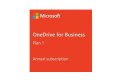 OneDrive For Business Plan 1 (CSP)