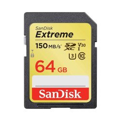 SanDisk Extreme 64GB SDXC UHS-I Memory Card