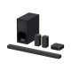 Sony HT-S40R 5.1ch 600W Dolby Audio Soundbar with Wireless Rear Speaker Home Theater System