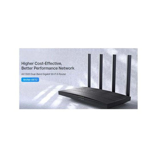 TP-Link Archer AX12 AX1500 Mbps Gigabit Dual-Band Wi-Fi 6 Router