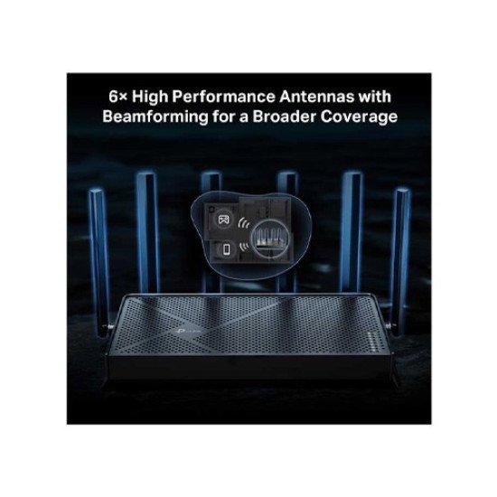 TP-Link Archer BE400 V1 BE6500 Mbps 2.5G Dual-Band Wi-Fi 7 Router      