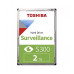 Toshiba S300 2TB 5400rpm Surveillance Hard Drive