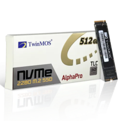 TwinMOS AlphaPro 512GB NVMe M.2 2280 SSD