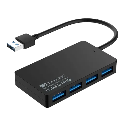 TwinMOS EzeeHUB-34L-M 4-Port USB Hub