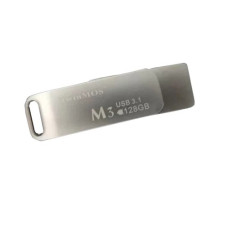 TwinMOS M3 128GB USB 3.1 Gen 1 Metal body Silver Pen Drive