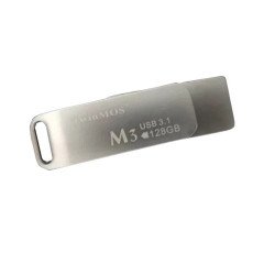 TwinMOS M3 128GB USB 3.1 Gen 1 Metal body Silver Pen Drive