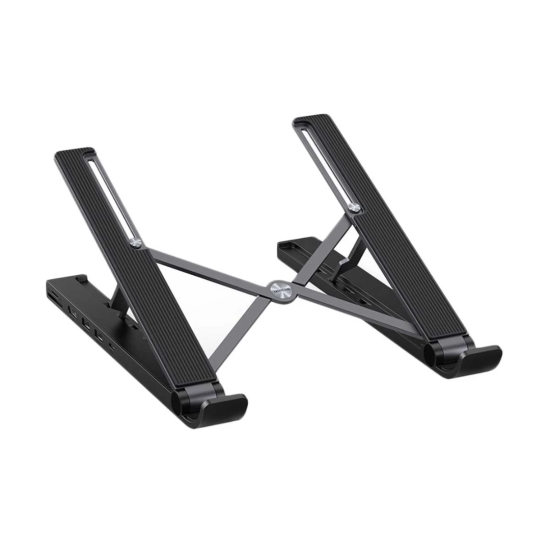 Ugreen CM359 Black Laptop Stand with 5-in-1 Docking Station