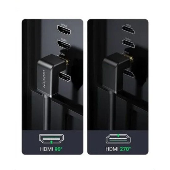 UGREEN HD103 Right Angle 90° 2M HDMI Cable