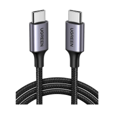 Ugreen US261 USB Type-C Male to Male, 1 Meter, Gray-Black Charging & Data Cable