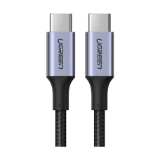 Ugreen US316 USB Type-C Male to Male 1.5 Meter Grey Data Cable