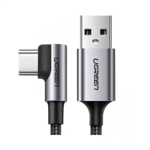 Ugreen US284 Right Angle 90° USB-A 2.0 To USB Type-C 2M Cable