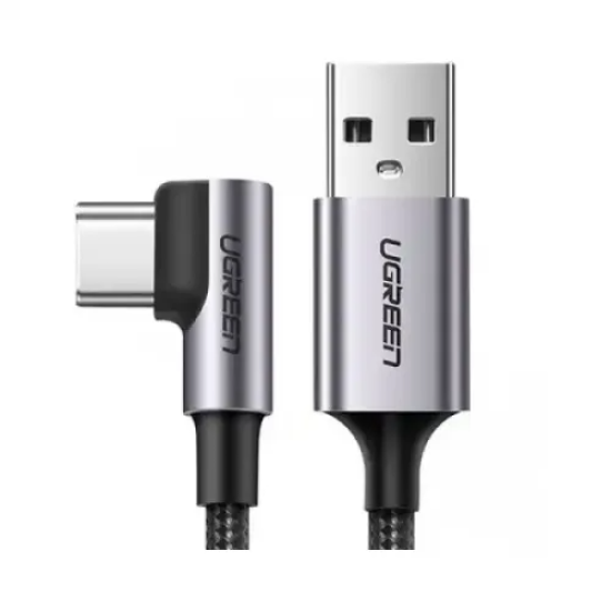 Ugreen US284 Right Angle 90° USB-A 2.0 To USB Type-C 2M Cable