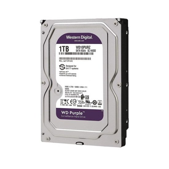 Western Digital Purple 5400RPM 1TB Surveillance Hard disk