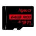 Apacer R100 MicroSDXC UHS-I U1 V10 A1 64GB Memory Card