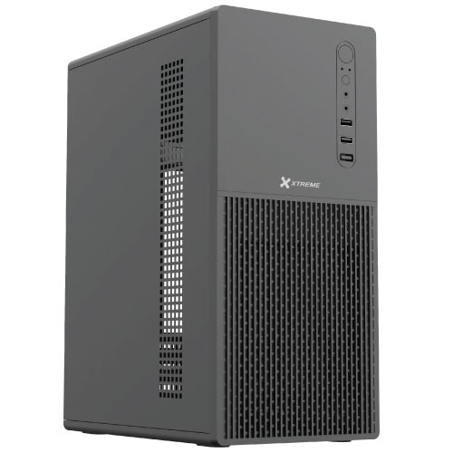XTREME 2605 Mini Black Office Computer Case with Power Supply