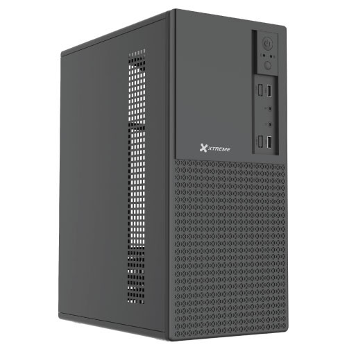 XTREME 2609 Mini Black Office Computer Case with Power Supply